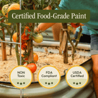 Gro-Rite metal garden bed assembly detail