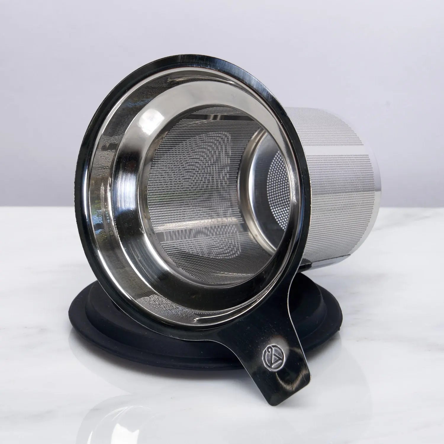 Stainless One Cup loose-leaf tea infuser