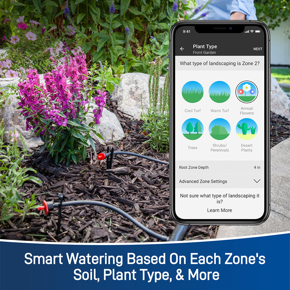 Orbit B-hyve XR smart sprinkler controller detail