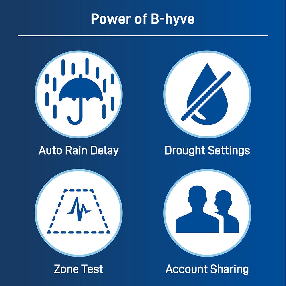Orbit B-hyve XR 8-station sprinkler timer product view