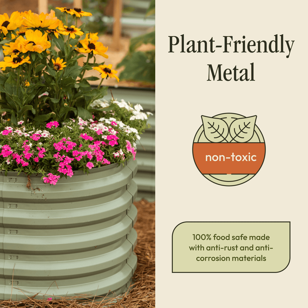 Gro-Rite raised garden bed configuration option