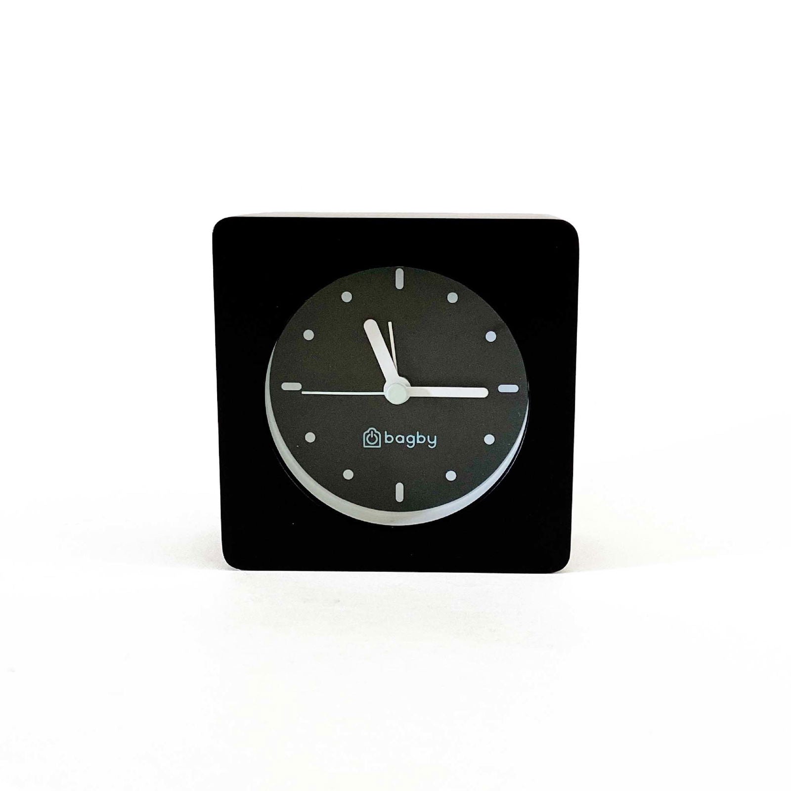 Bagby Minimalist Silent Alarm Clock front view