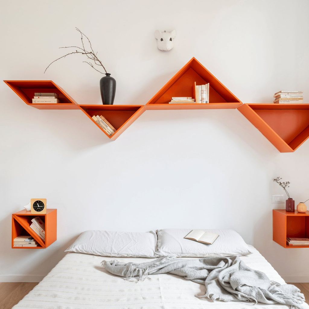 Bagby Minimalist Silent Alarm Clock bedside lifestyle view