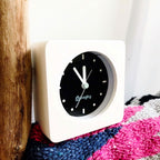Bagby Minimalist Silent Alarm Clock detail view