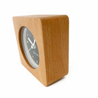 Bagby Minimalist Silent Alarm Clock styled bedroom view