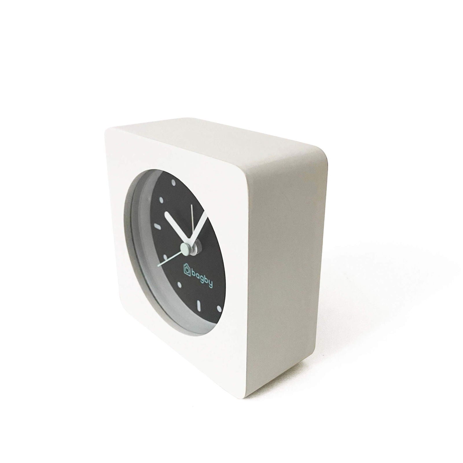 Bagby Minimalist Silent Alarm Clock bedroom lifestyle view