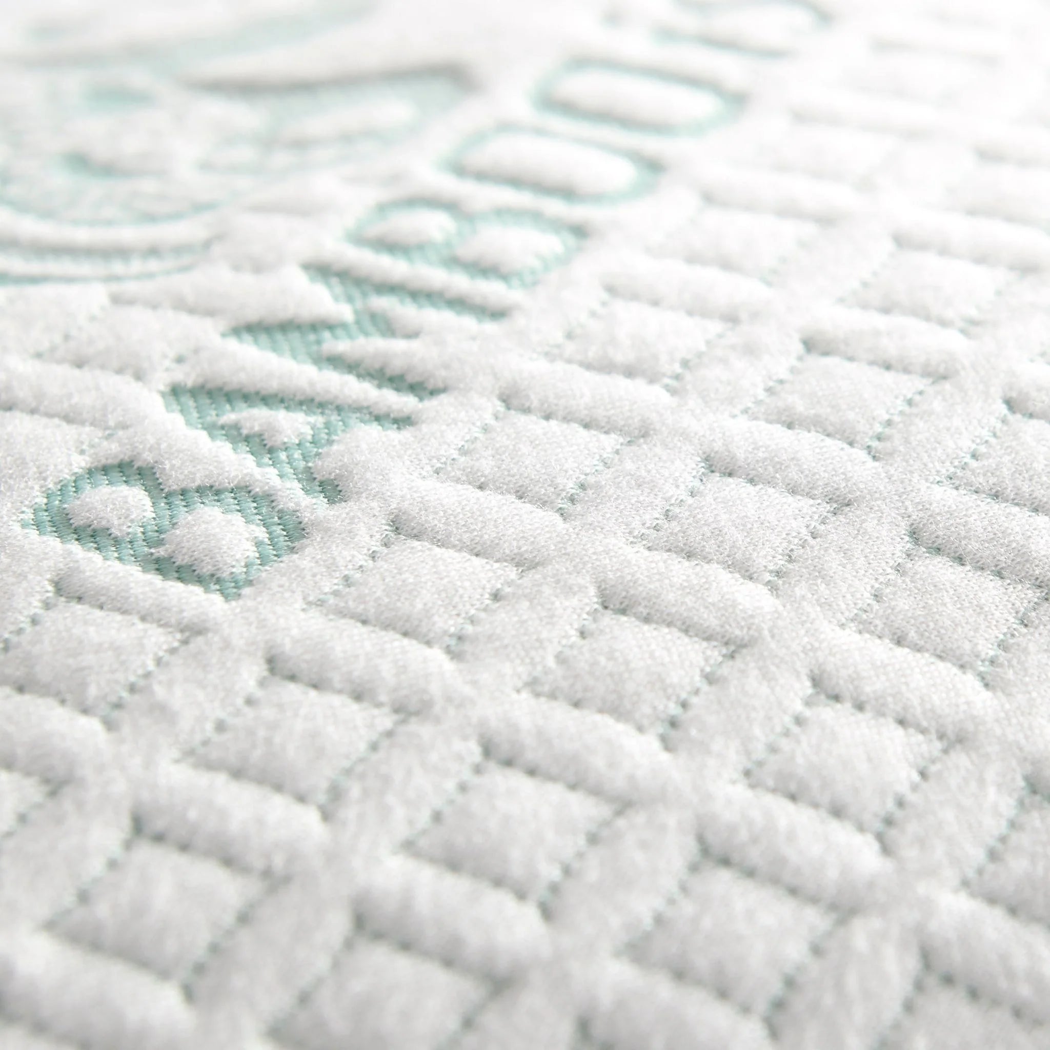 Adjustable bamboo pillow fabric and cover detail