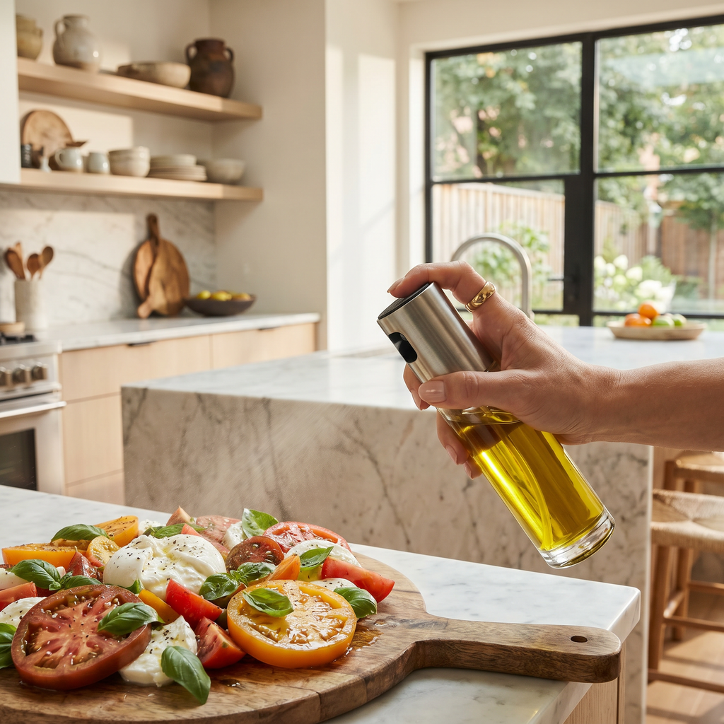Reusable oil sprayer for cooking