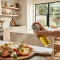 Professional Olive Oil Sprayer Mister - Cooking Oil Spray Bottle for Air Fryer and BBQ